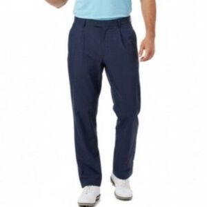 VTG Zero Restriction Navy Gore-Tex Shell Waterproof Outdoor Golf Pants Size L